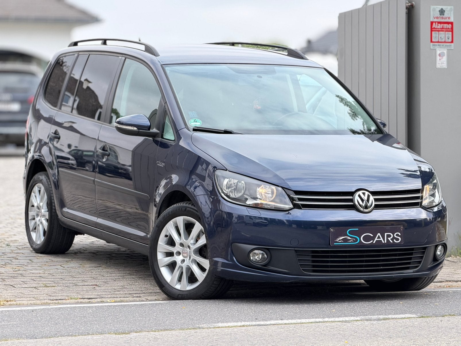 Vw Touran 1.4i Cng ** Automaat ** 127.000 km **, Euro 5, 110 kW, 4 cilinders, Blauw