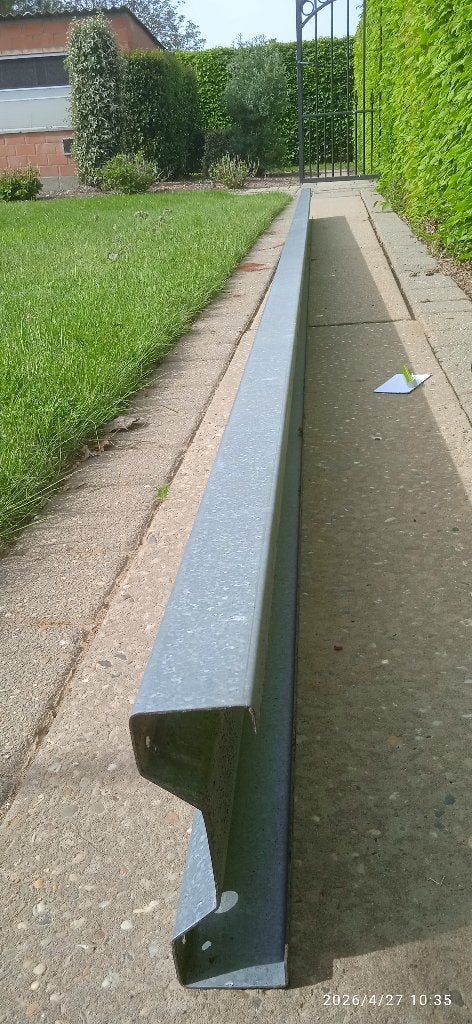 Gegalvaniseerde profiel, Doe-het-zelf en Bouw, Metalen, Ophalen, Nieuw, IJzer