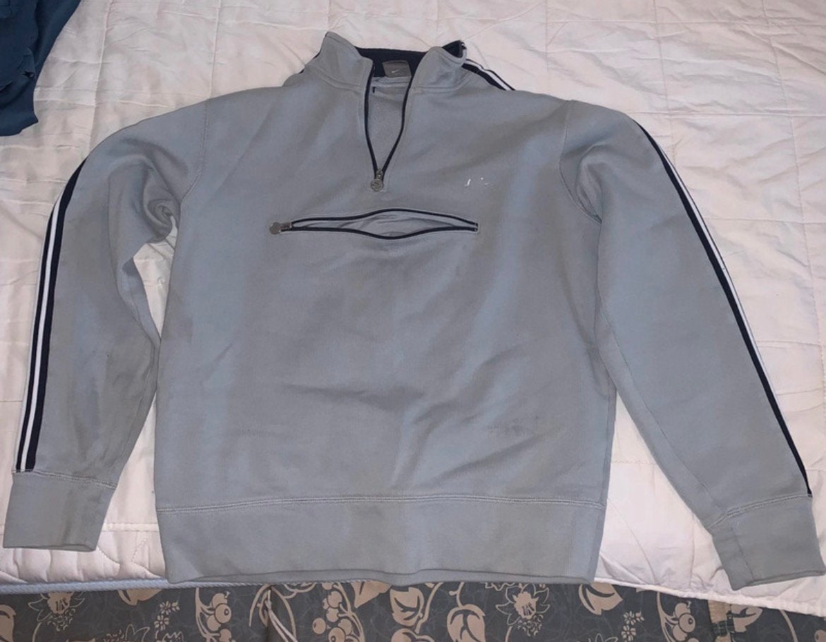 Nike trui, Ophalen, Gedragen, Maat 48/50 (M), Blauw