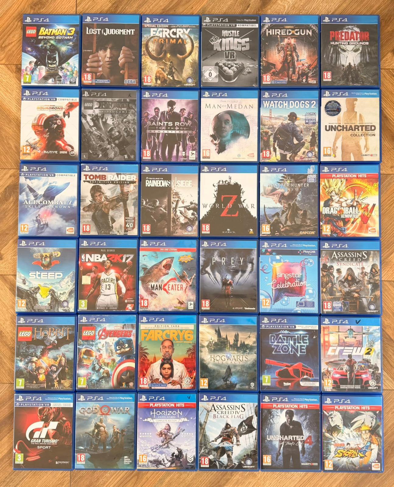 Lot de jeux PS4, Enlèvement, Comme neuf, Original
