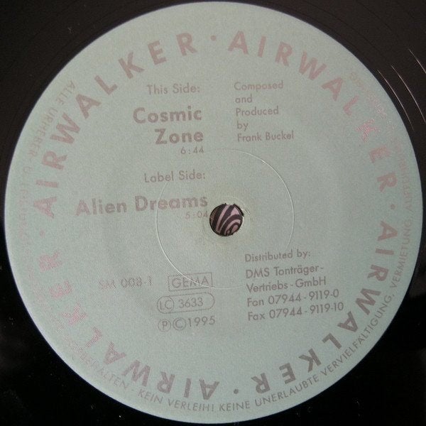 Airwalker - Alien Dreams, Ophalen of Verzenden, Gebruikt, 12 inch, Trance