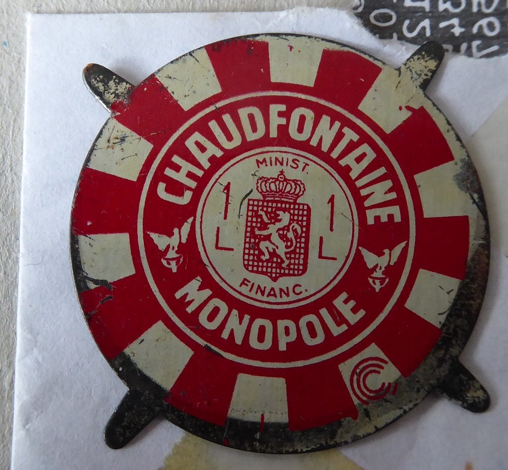 Capsule Chaudfontaine monopole, Verzamelen, Ophalen of Verzenden, Zo goed als nieuw, Flesje(s), Overige merken