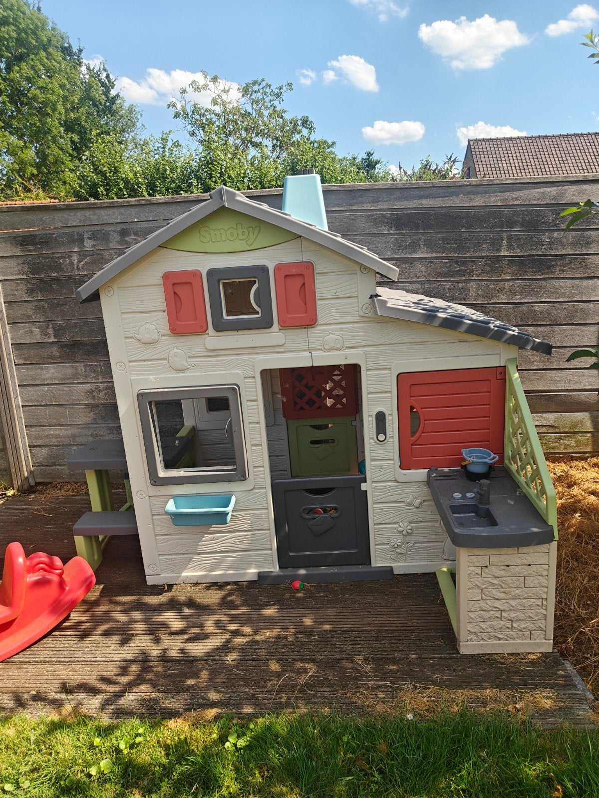 Smoby huisje nieuwste collectie, Ophalen