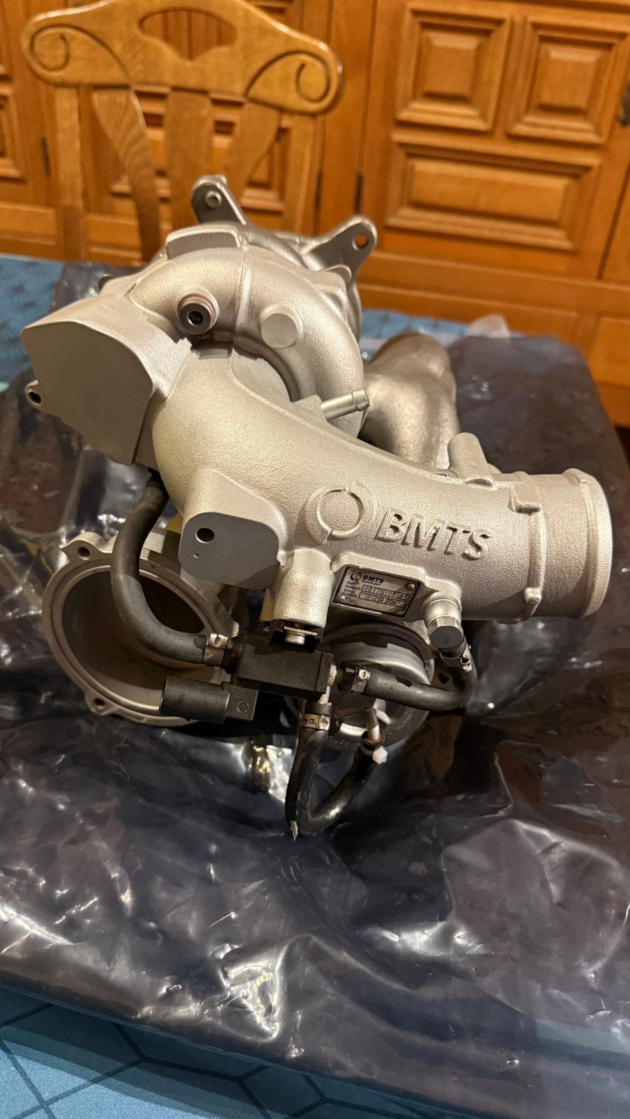 Turbo k04 hybride, Enlèvement