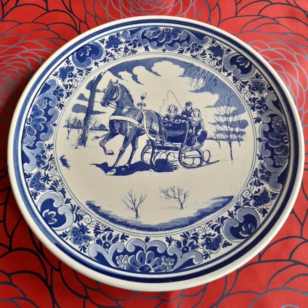 Assiette décoration, Ophalen