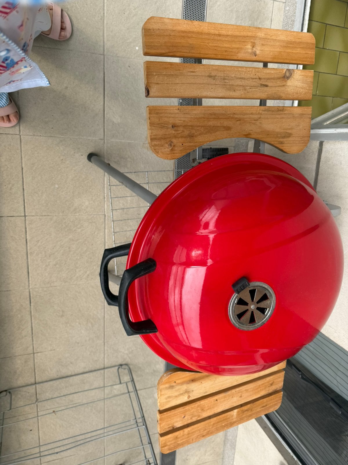 Barbecue, Ophalen, Gebruikt