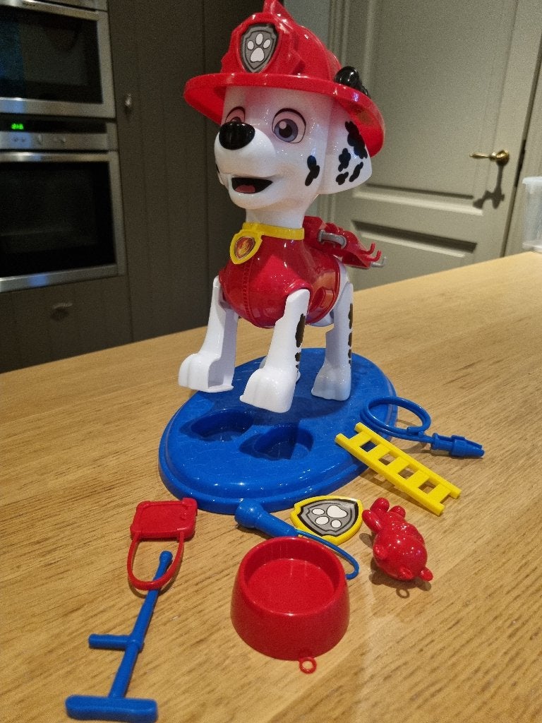 Paw Patrol ezeltje strekje spel, Ophalen