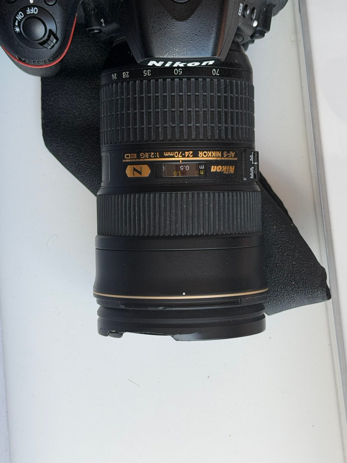 Nikon 24-70 mm 2.8, Audio, Tv en Foto, Foto | Lenzen en Objectieven, Ophalen, Zo goed als nieuw, Nikon