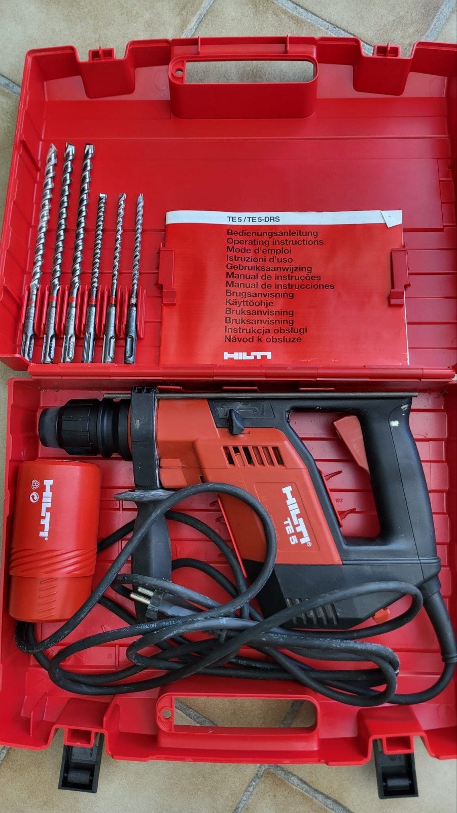 hilti TE5 Boorhamer, Ophalen, Zo goed als nieuw