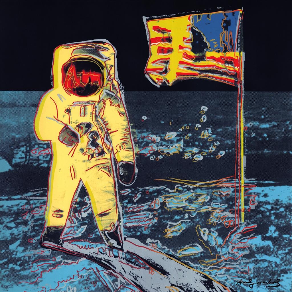 Andy Warhol Moonwalk, Antiquités & Art, Art | Lithographies & Sérigraphies, Enlèvement ou Envoi