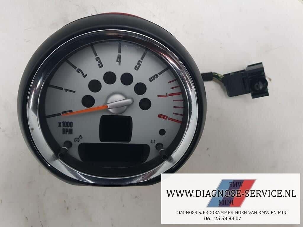 MINI R56 R57 one cooper s toerenteller boven stuur enkel  me, Auto-onderdelen, Gebruikt, -, -, Ophalen of Verzenden