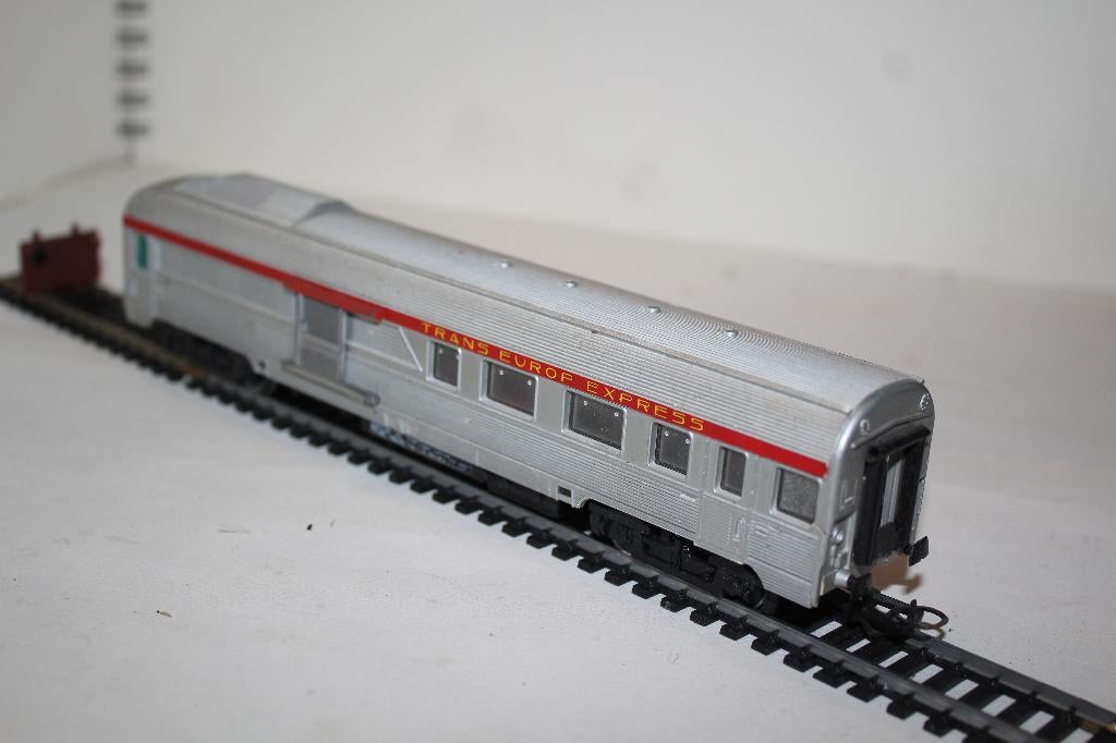 Jouef Ho SNCF Alu Tee bagagie wagen, Gebruikt, Gelijkstroom, Jouef, Wagon