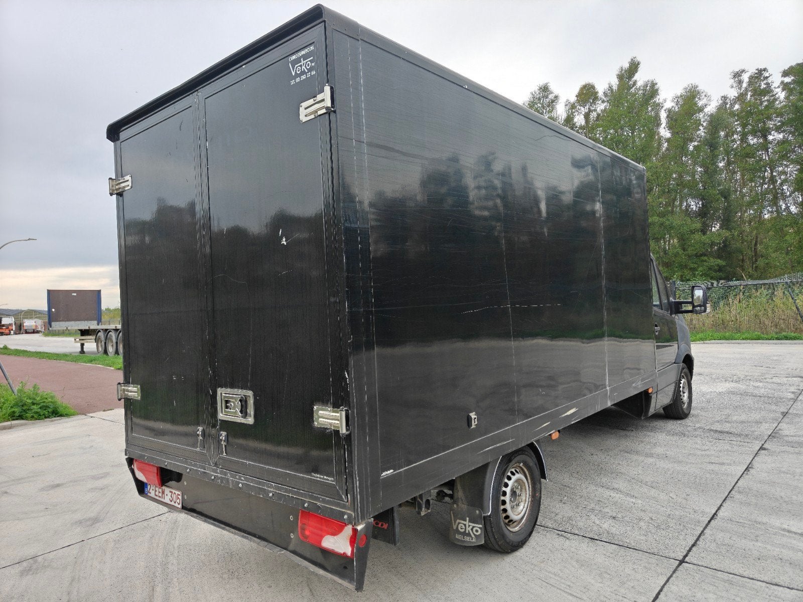 Mercedes Sprinter 513 Meubelbak Euro 5b met Airco Gekeurd, Auto's, Stof, Zwart, Overige kleuren, Particulier