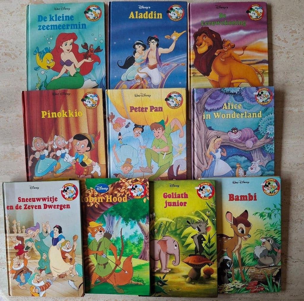 10 boekjes Disney BoekenClub (1990 tot 2009), Ophalen of Verzenden