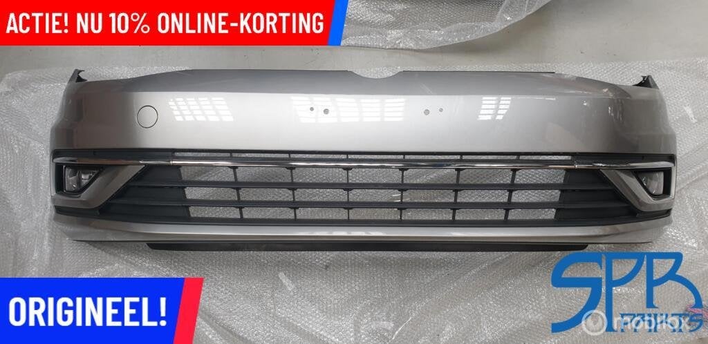 Voorbumper GOLF 7 7.5 LB7W FACELIFT HIGHLINE BUMPER COMPLEET, Nieuw, Ophalen of Verzenden, Bumper, Volkswagen