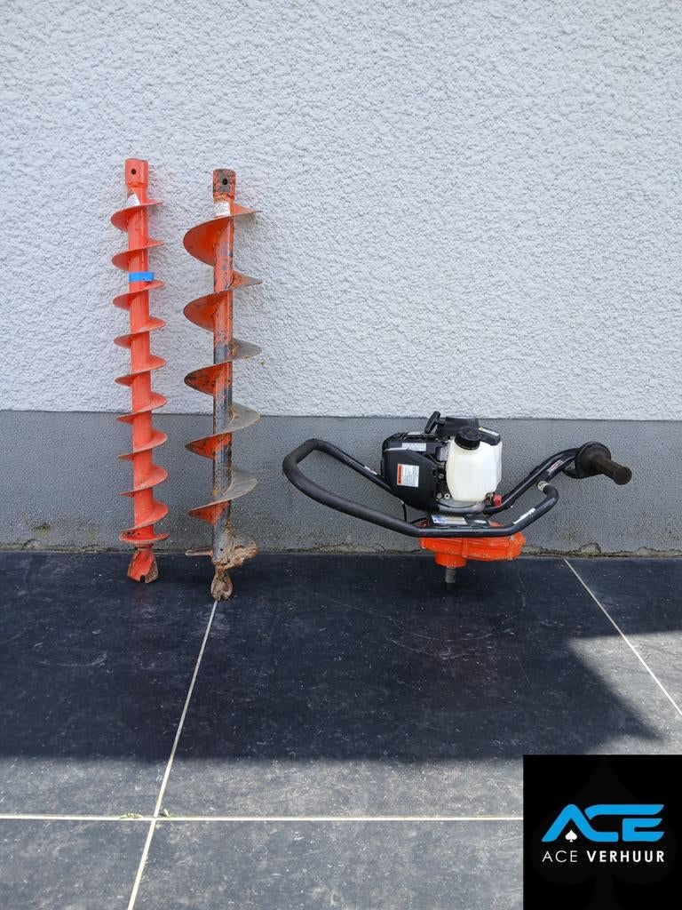 Te huur Grondboormachine benzine, Tuin en Terras, Ophalen, Gebruikt, Grondboor, General equipment