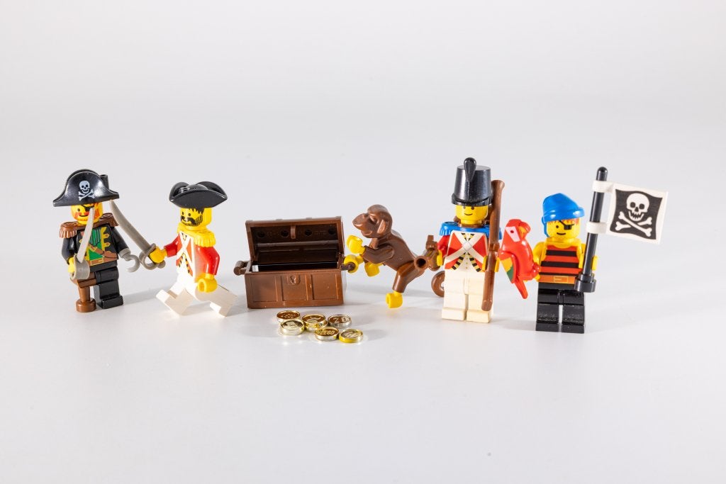 LEGO 6252 Sea Mates Pirates 100% compleet, Gebruikt, Verzenden, Lego, Compleet