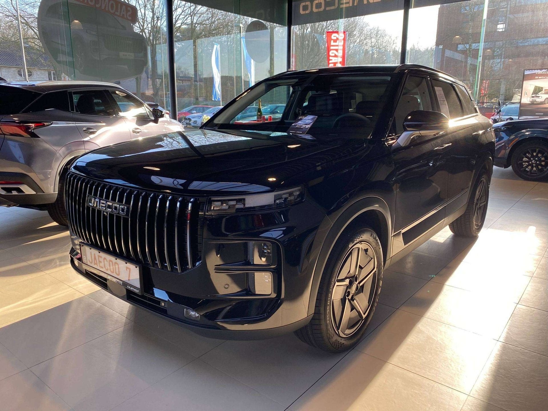Jaecoo J7 PHEV Exclusive 7 jaar garantie -€3.000 Super dea, Autos, Neuf, Entreprise, Hybride rechargeable, Noir