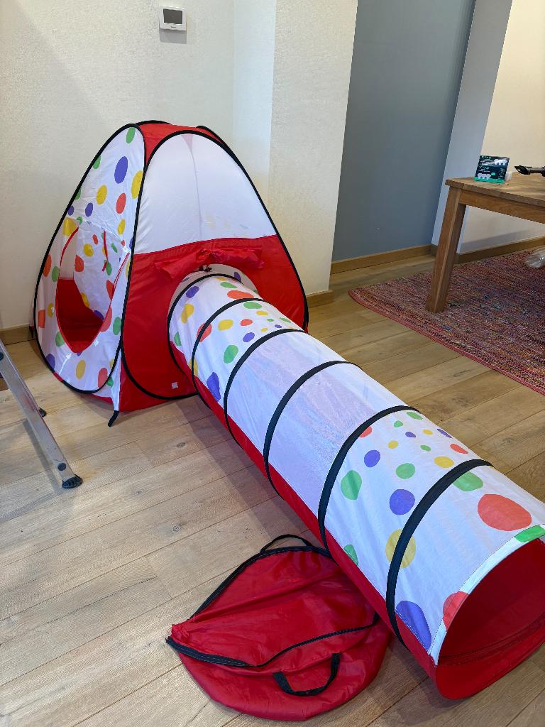 tunnel et tente de jeux enfant, Enfants & Bébés, Enlèvement, Utilisé, Synthétique