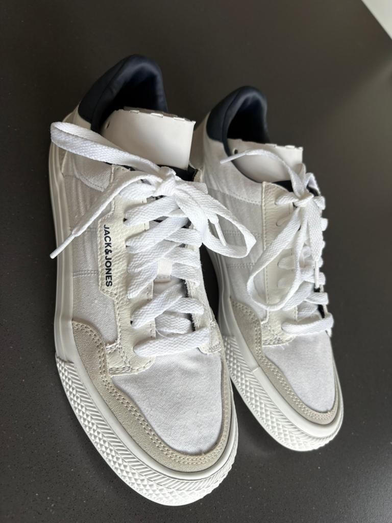 Witte sneakers Jack & Jones maat 40, Ophalen of Verzenden, Zo goed als nieuw, Sneakers