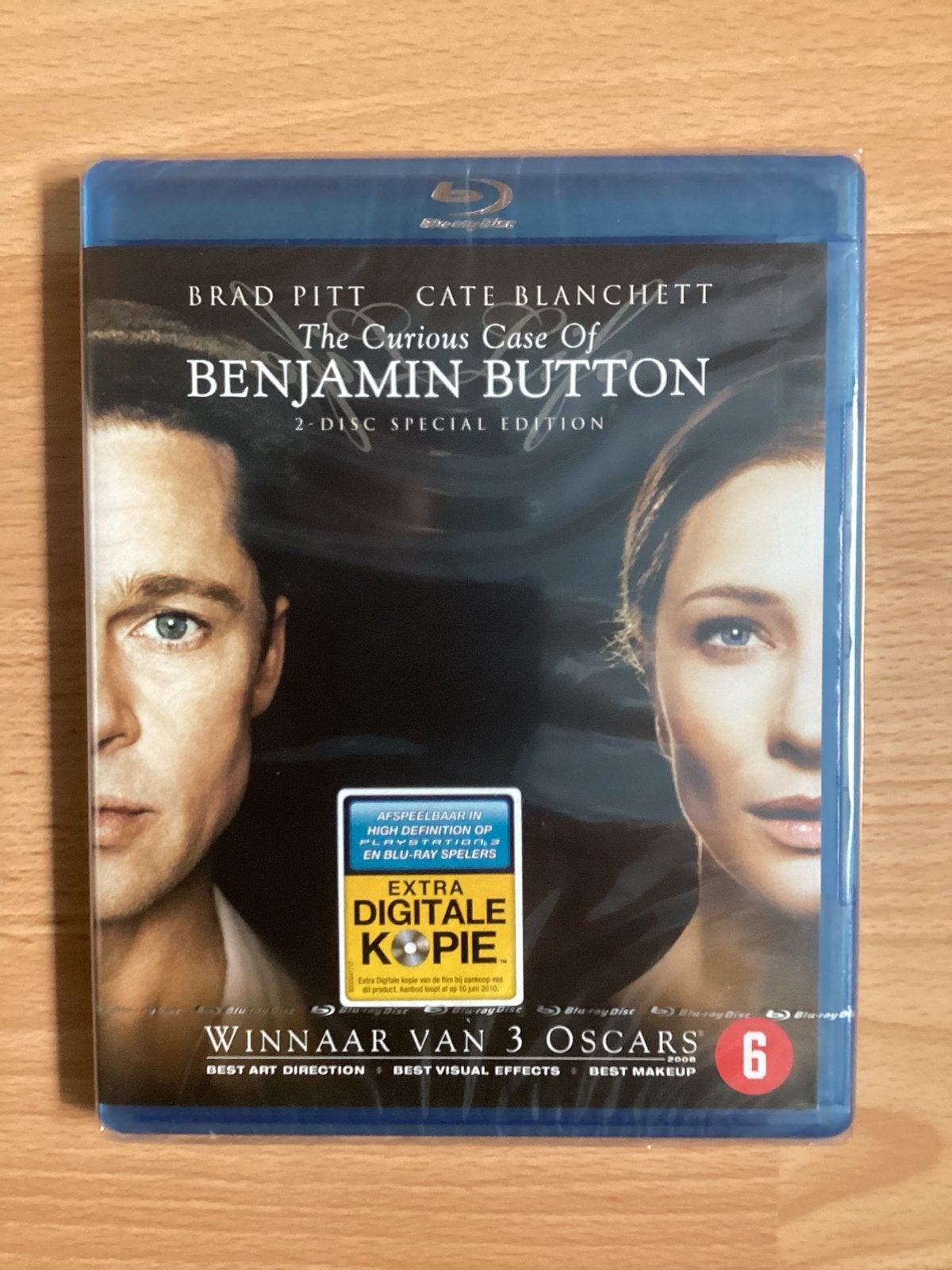 Blu-ray The Curious Case Of Benjamin Button - Nieuw, CD & DVD, Blu-ray, Enlèvement ou Envoi, Neuf, dans son emballage, Drame