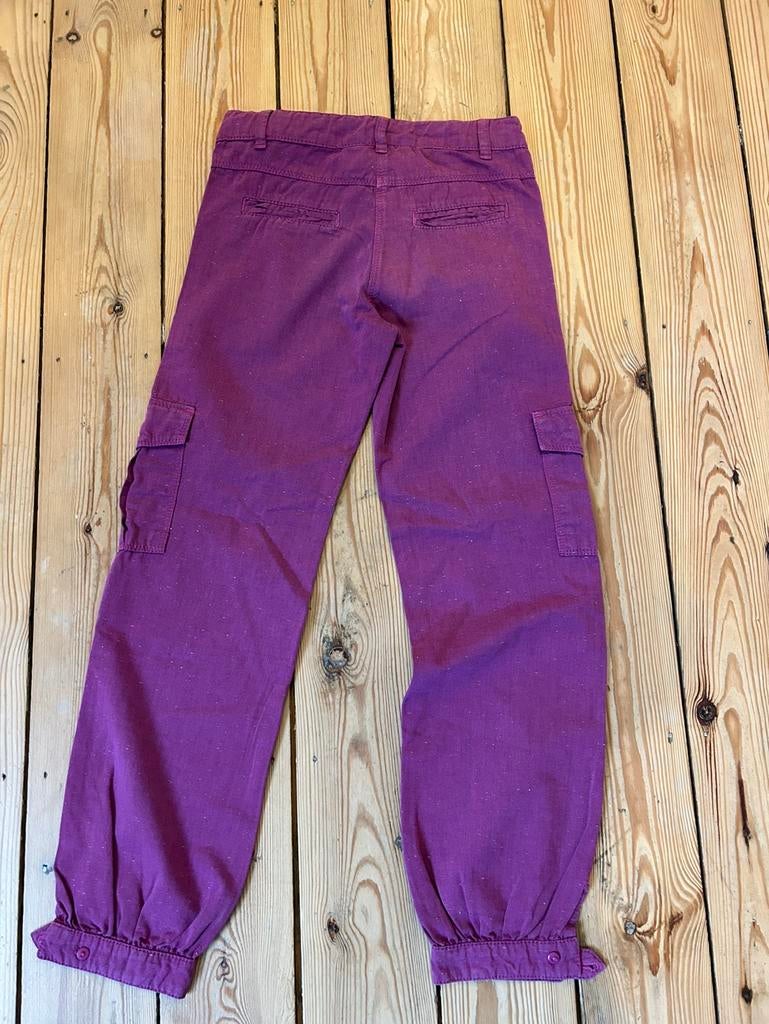 Fred & Ginger 140 broek paars, Kinderen en Baby's, Ophalen, Zo goed als nieuw, Meisje, Broek