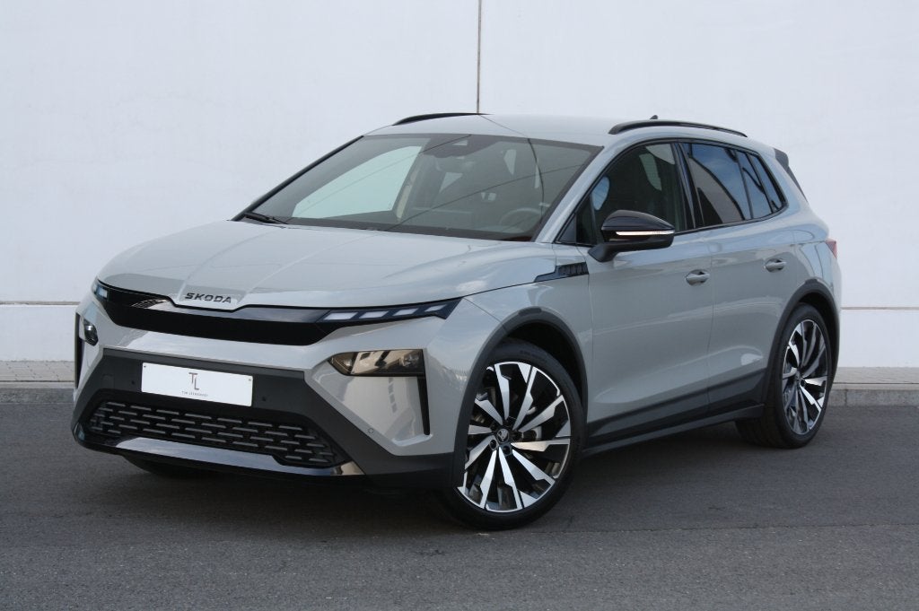 Skoda Elroq 82 kWh 85x Sportline Sportline, Autos, Euro 6, Entretenue par le concessionnaire, Noir, 5 portes