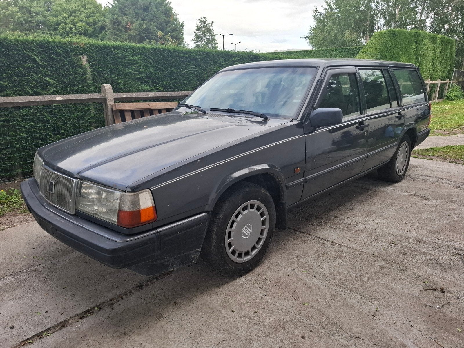 Volvo 940 GLE TURBO DIESEL-INTERCOOLER, Auto's, Achterwielaandrijving, Beige, Leder en Stof, 5 deurs
