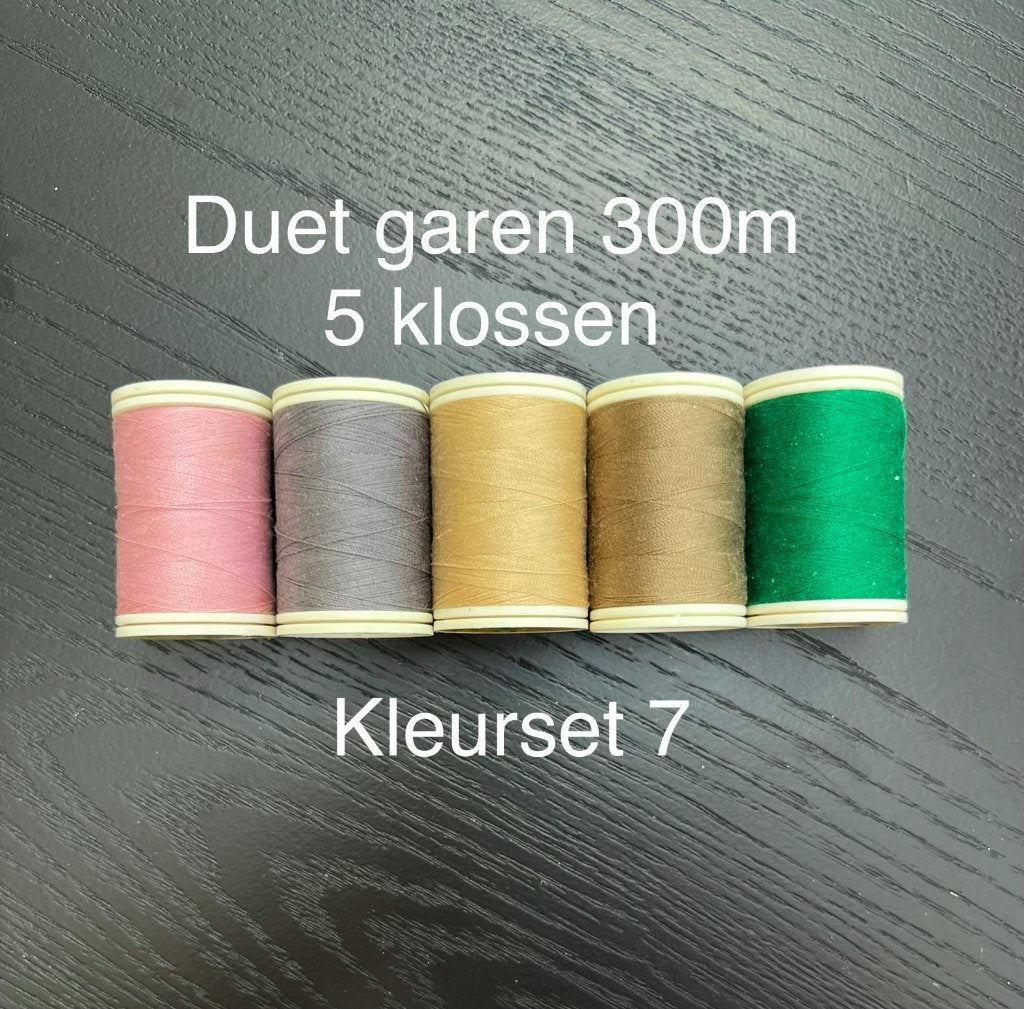 diverse Kleuren Duet naaigaren 300 meter, Envoi, Comme neuf, Fil ou Aiguille(s)
