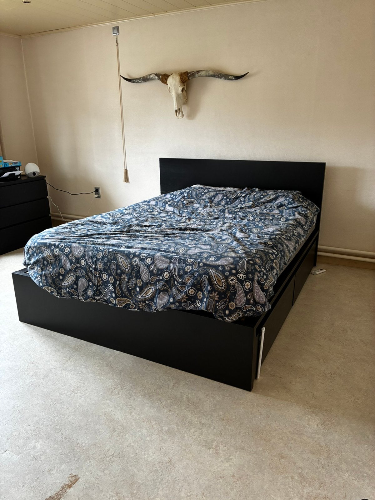 Ikea bed met lades en lattenbodem, Ophalen, Zo goed als nieuw