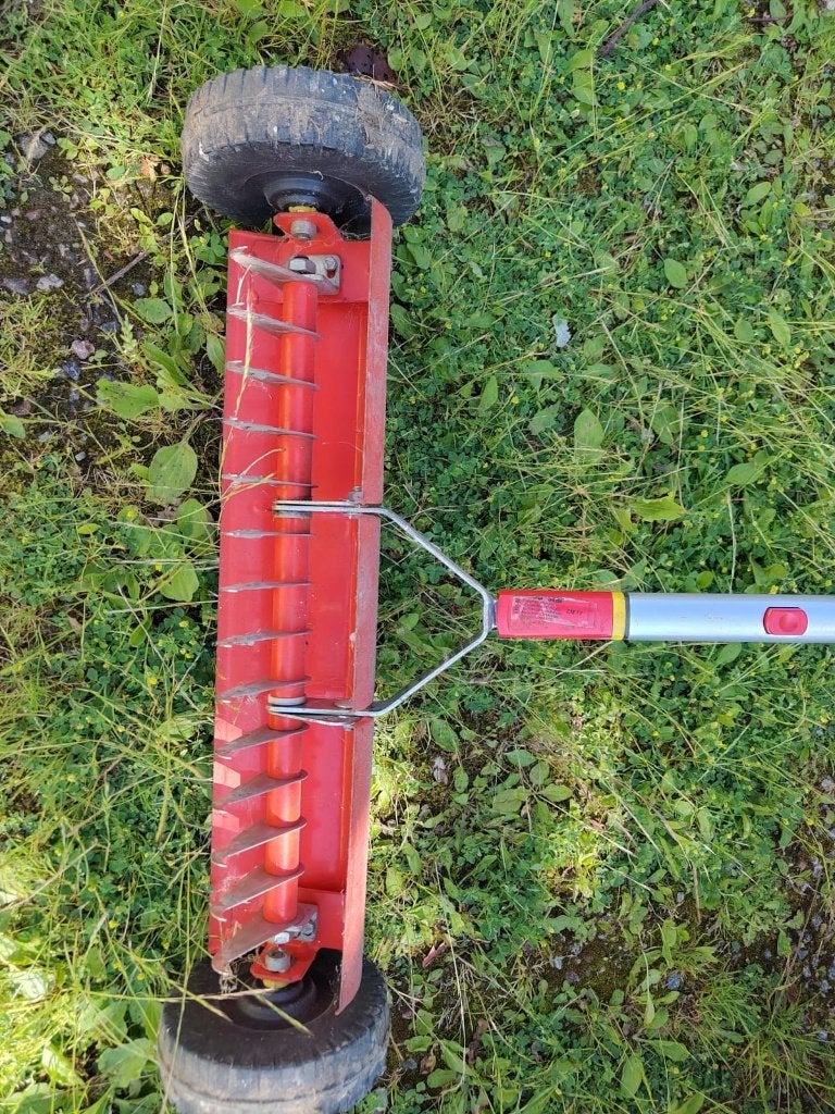 Verticuteerroller Worl Garten, Tuin en Terras, Ophalen, Gebruikt, Overige soorten, Wolfgarten