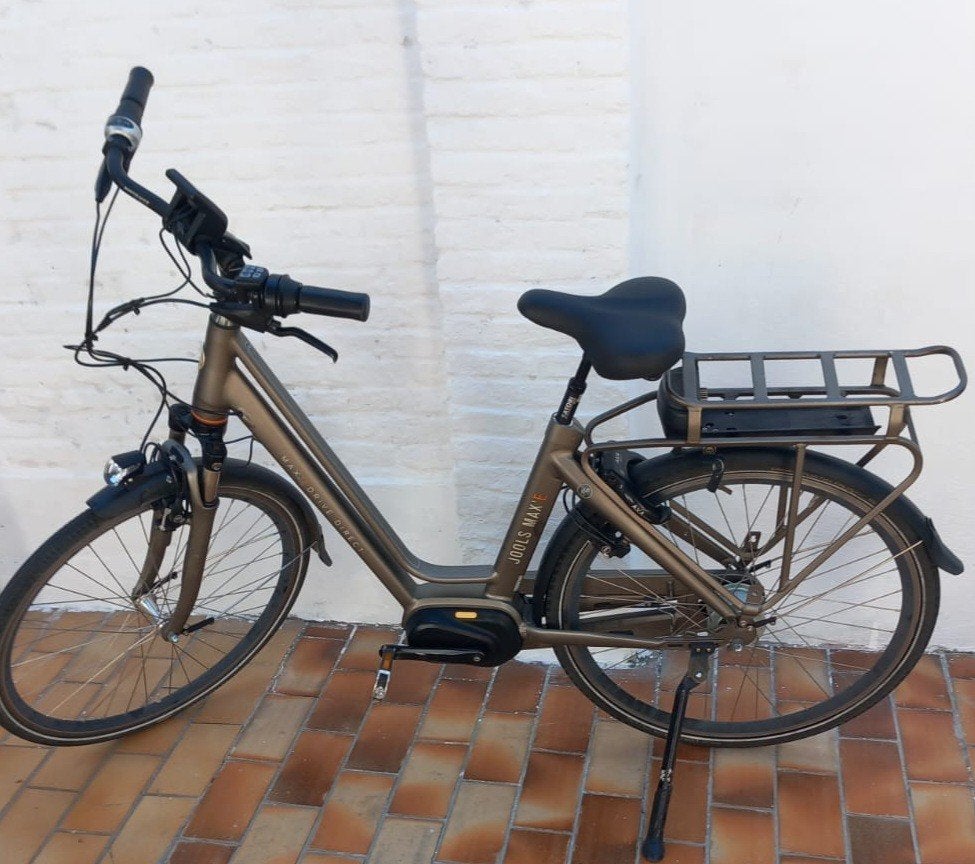 Prachtige JOOLS Max E-Drive L49 Elektrische Damesfiets, Fietsen en Brommers, Elektrische fietsen, Zo goed als nieuw, 47 tot 51 cm