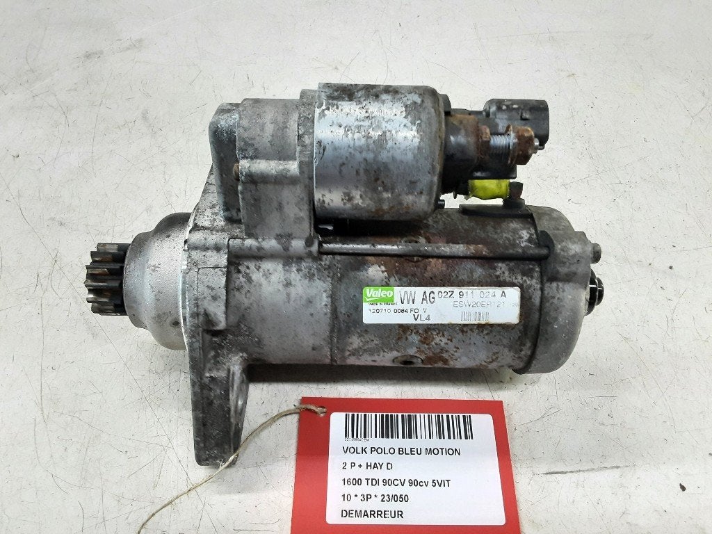 DÉMARREUR Volkswagen Polo V (6R) (02Z911024A), Volkswagen, Mevr. I. Hauben, Utilisé, Rue de l'Espoir 34 34
4030  GRIVEGNÉE, BE
