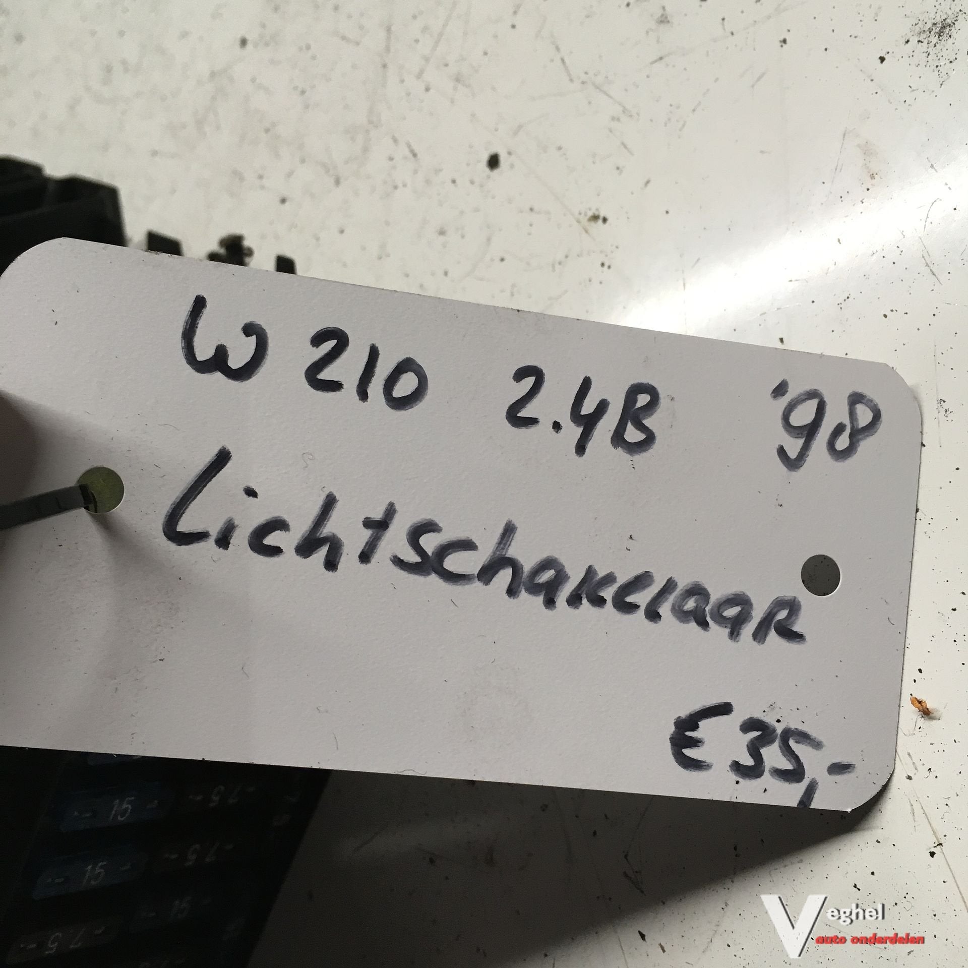 Mercedes W210 2.4 Benzine 1998  Lichtschakelaar, Gebruikt, -, -, Ophalen of Verzenden