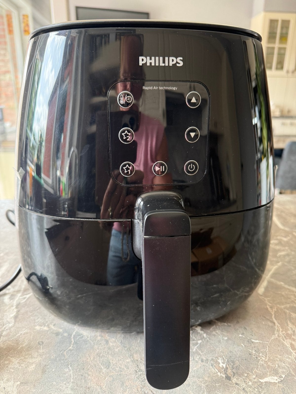 Airfrayer zwart xl philips, Electroménager, Enlèvement, Comme neuf