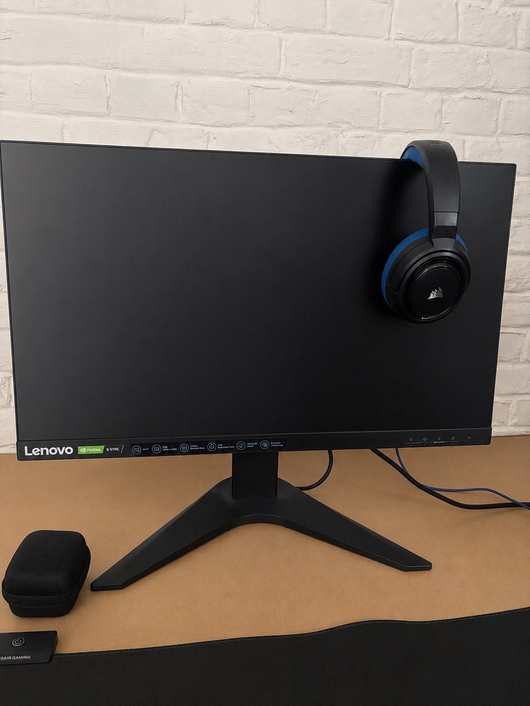 Ecran gaming Lenovo, Enlèvement, Comme neuf, Réglable en hauteur, Gaming