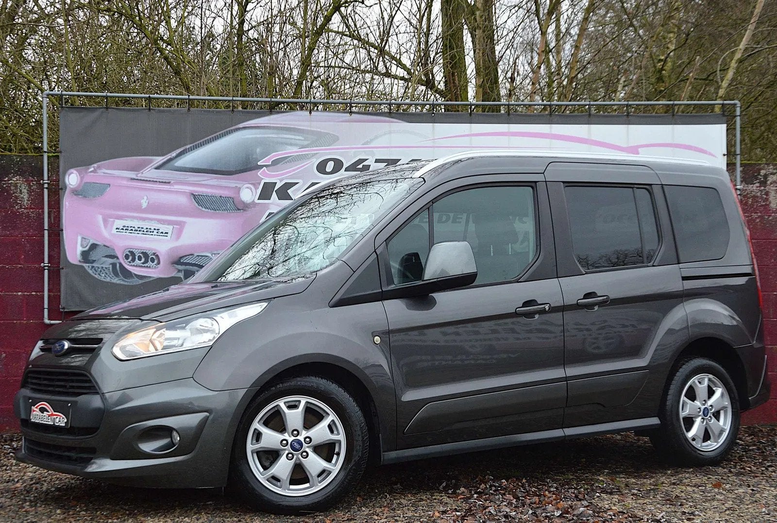Ford Tourneo Connect 1.5TDCi Titanium BOITE AUT PANO NAV CAM, Argent ou Gris, Achat, Euro 6, Entreprise