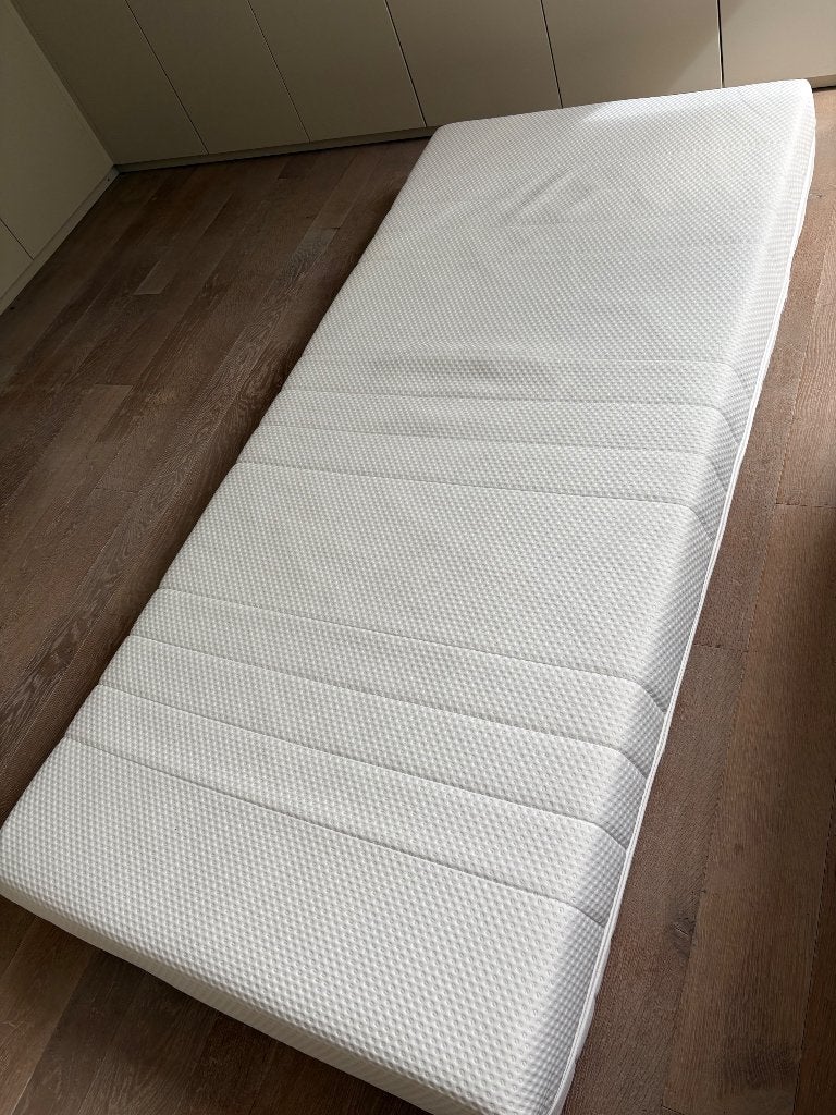Matras, Ophalen, 90 cm, Eenpersoons, Zo goed als nieuw