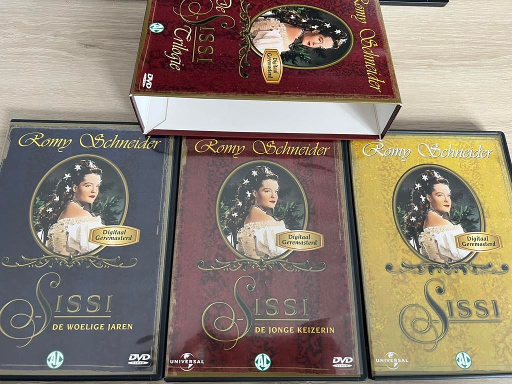Sissi - 3 dvd’s, Enlèvement, Comme neuf