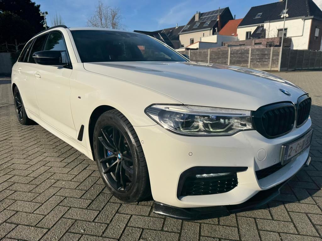 Bmw 540 d xrive 2019, Auto's, Automaat, 4 deurs, Wit, Bedrijf