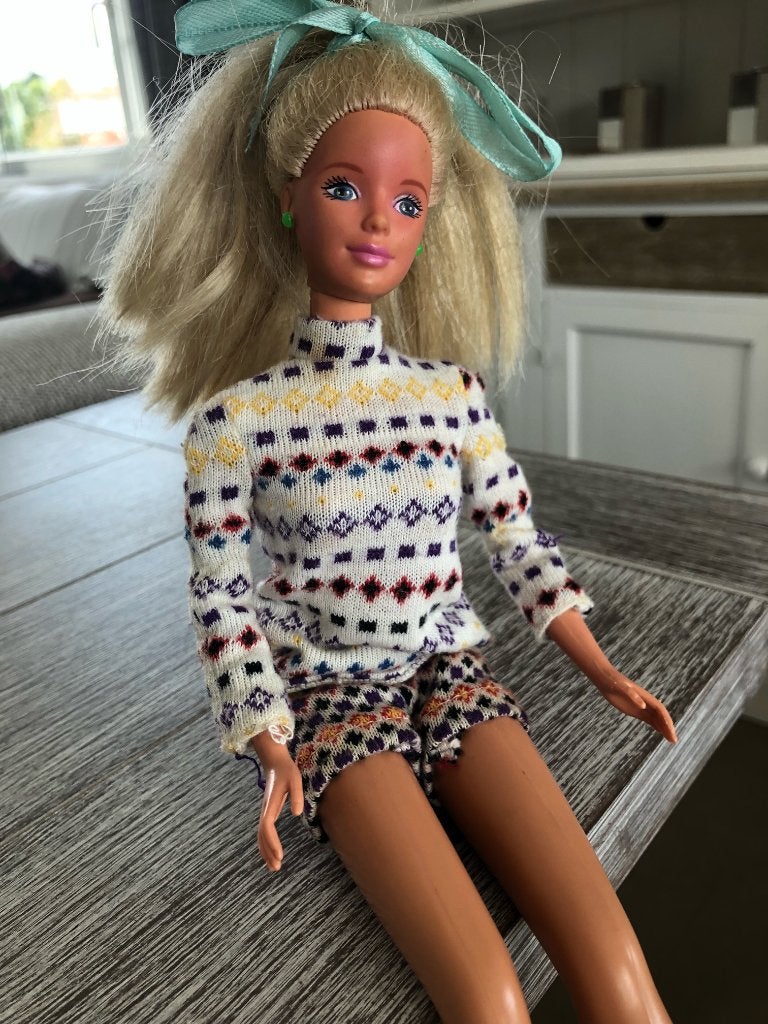 Vintage Barbie 1972 | The Short Set #3481 | Kleding, Kinderen en Baby's, Speelgoed | Poppen, Ophalen of Verzenden, Zo goed als nieuw