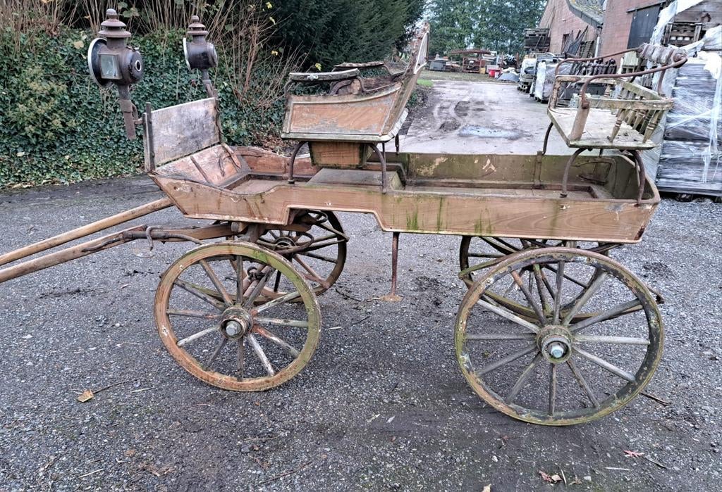 Koets koetsen rijtuigen decoratie, Ophalen