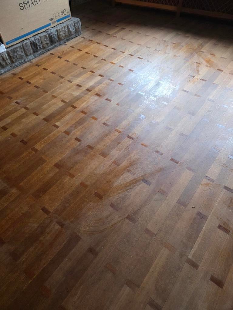 Volhouten Eiken parket 1.5cm dikte, Huis en Inrichting, Stoffering | Vloerbedekking, Ophalen, Parket