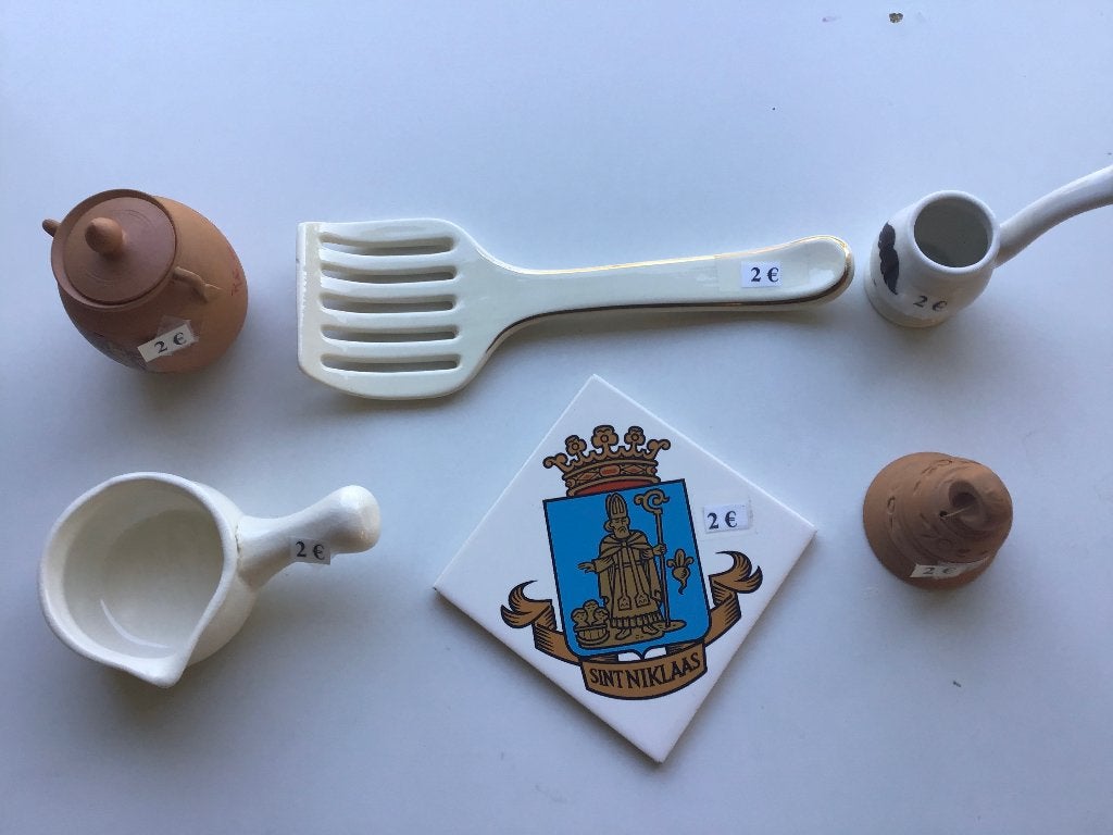 10 tal kleine items aan slechts 2 euro per stuk, Antiek en Kunst, Ophalen of Verzenden
