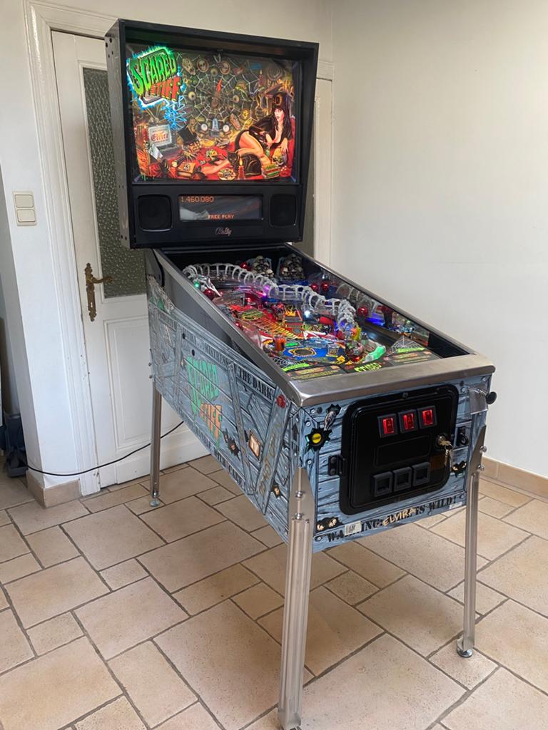 Flipper - Scared Stiff - Bally, Collections, Machines | Flipper (jeu), Comme neuf, Bally, Enlèvement ou Envoi