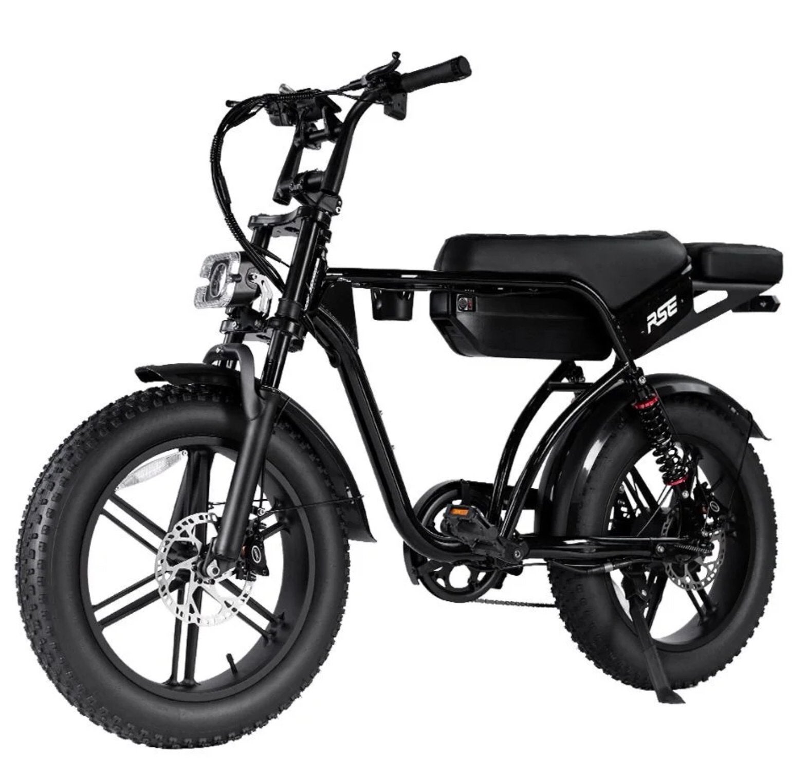 Nieuwe RSE Fatbike, GRATIS achterrek, voetsteuntjes, alarm, Vélos & Vélomoteurs, Neuf, Enlèvement ou Envoi, Frein à disque, 20 à 24 pouces
