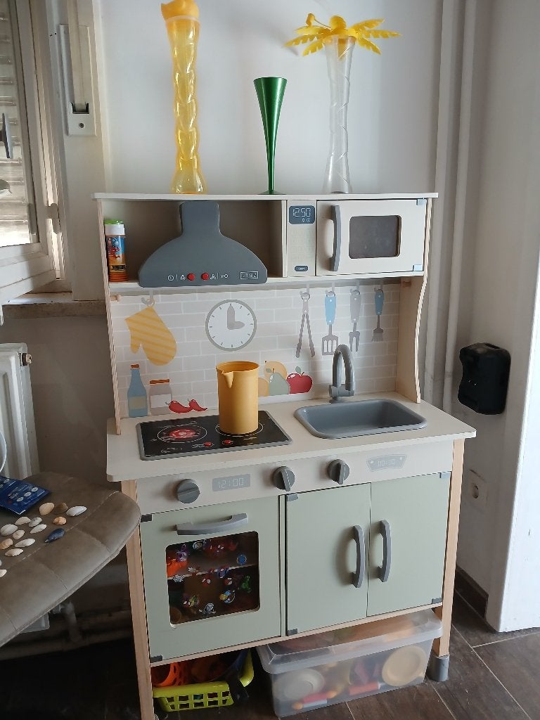 Cuisinière enfant, Enlèvement, Utilisé, Bois, Jouer à la cuisine
