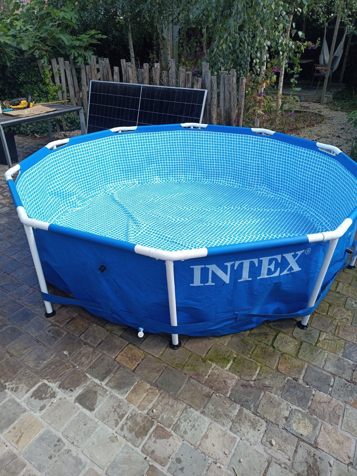 Intex zwembad 3 meter diameter, Tuin en Terras, Zwembaden, Ophalen, Gebruikt, 200 tot 300 cm, 80 tot 120 cm