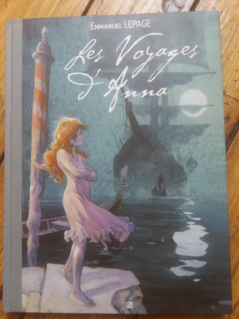 Livre illustré "Les Voyages d'Anna", Emmanuel LEPAGE, Enlèvement ou Envoi, Comme neuf