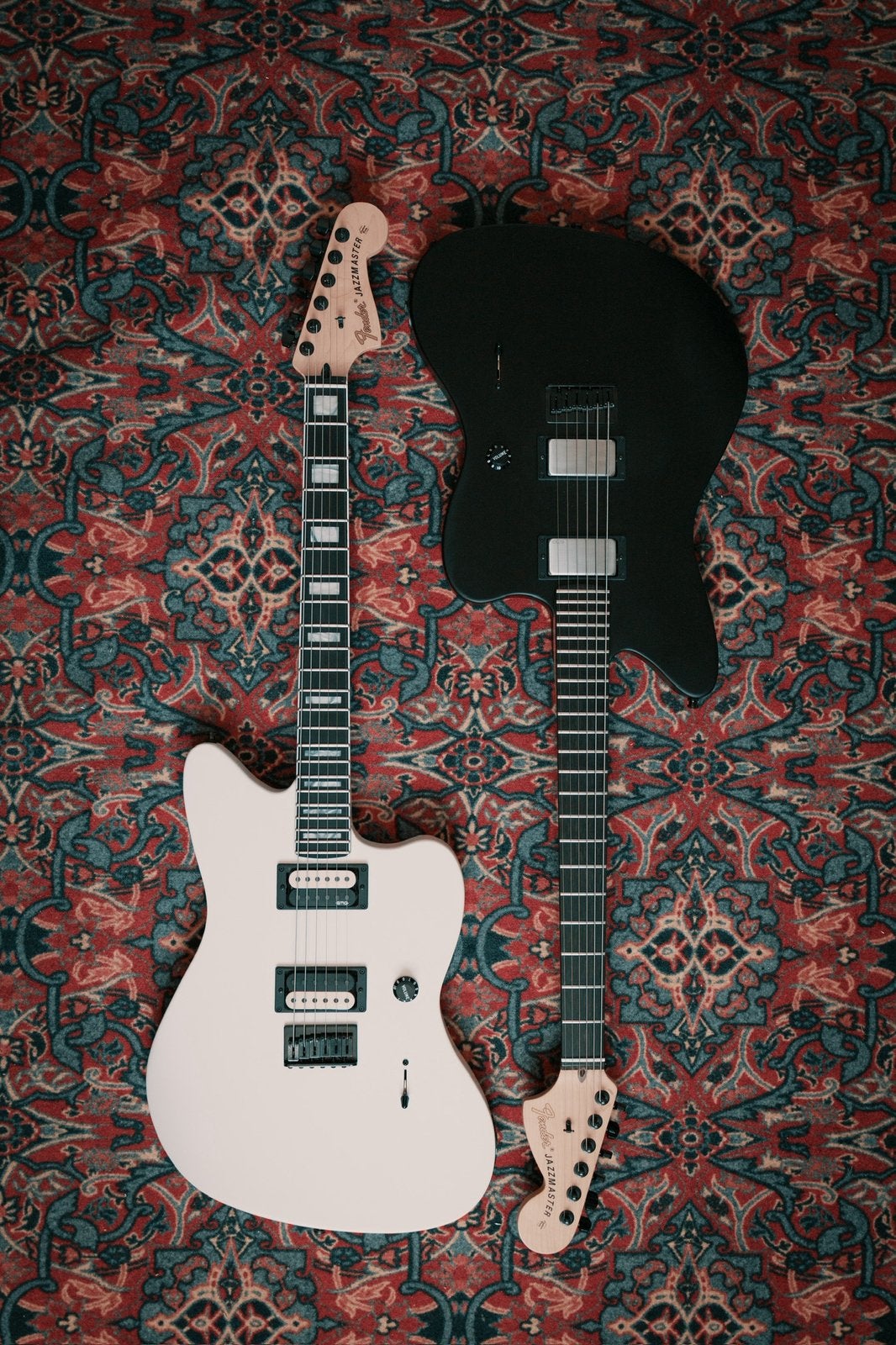 FENDER JAZZMASTER JIM ROOT BLACK USA, Musique & Instruments, Enlèvement ou Envoi, Comme neuf, Fender